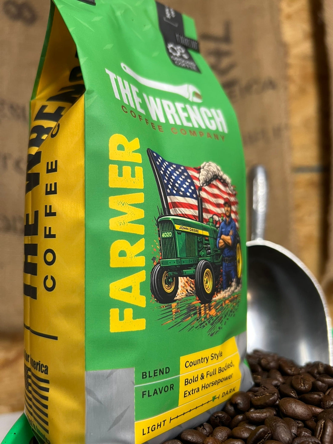 "FARMER" - Our latest bold Roast dedicated to the American Farmer!