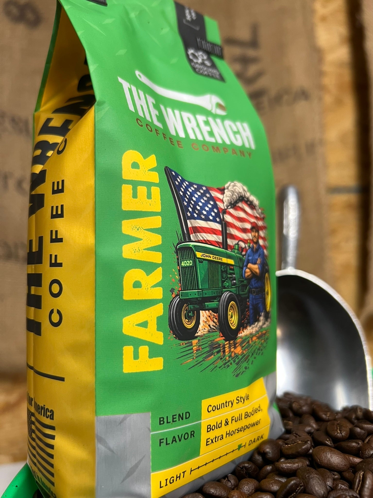 "FARMER" - Our latest bold Roast dedicated to the American Farmer!