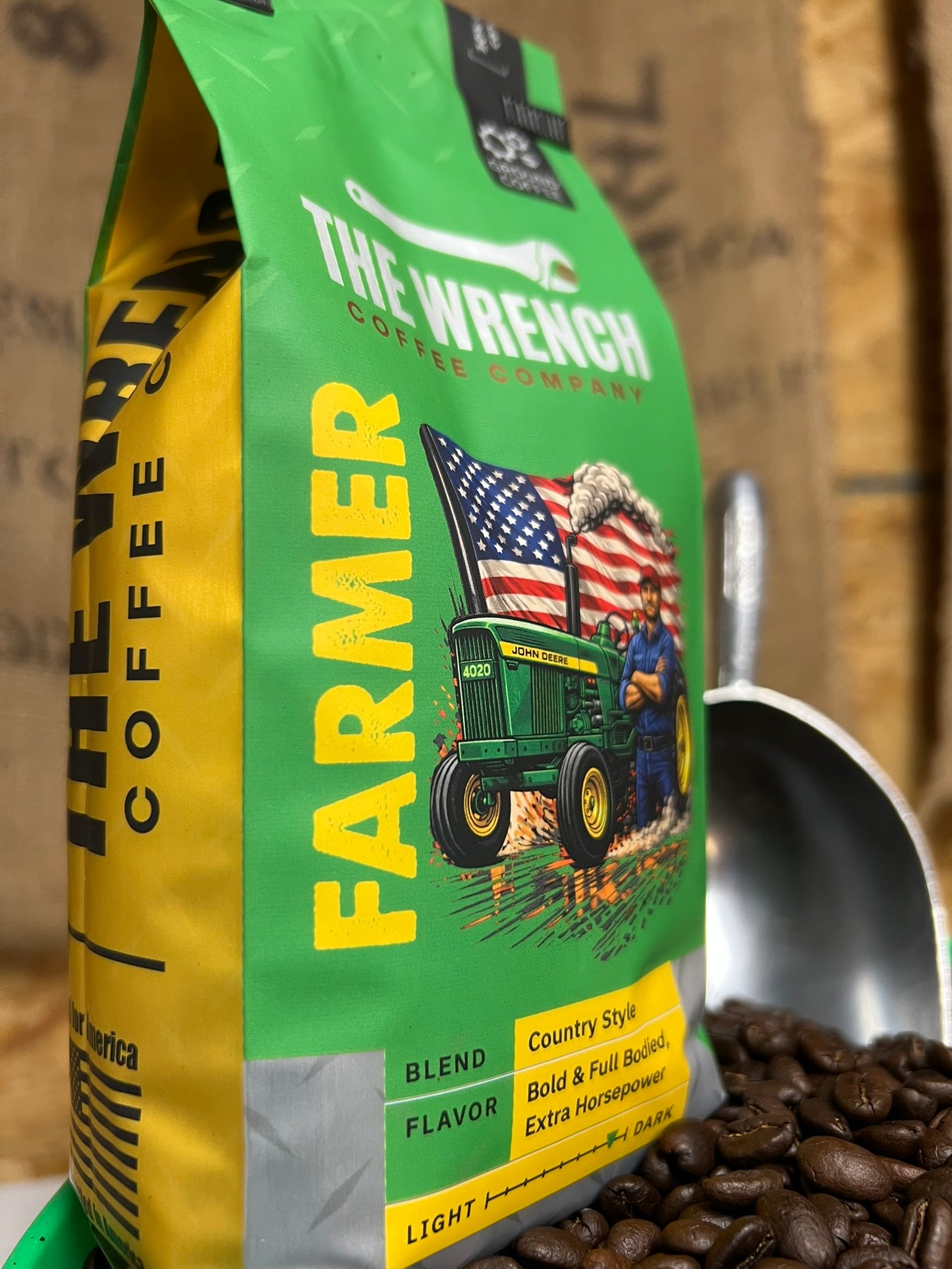 "FARMER" - Country Style Coffee - Bold & Full Bodied! Made for those who feed America!